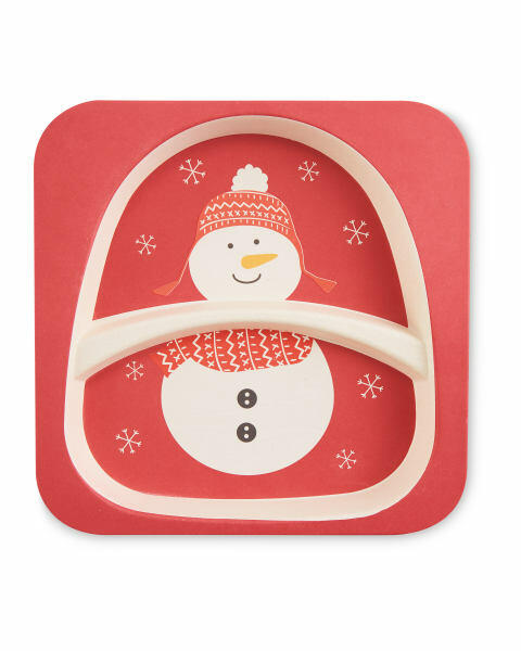 Children's Snowman Dinner Set
