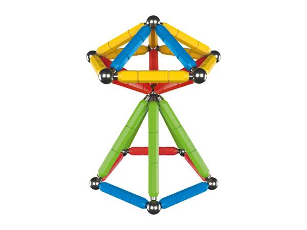 Lupilu Multicoloured Magnetic Building Set - 60 Pieces