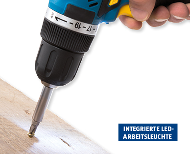 WORKZONE(R) Lithium-Ionen Akkuschrauber 20 V