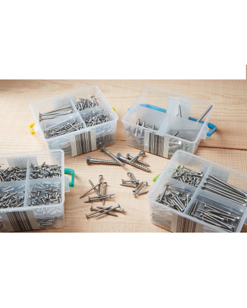 320-Piece Shorter Chipboard Screws