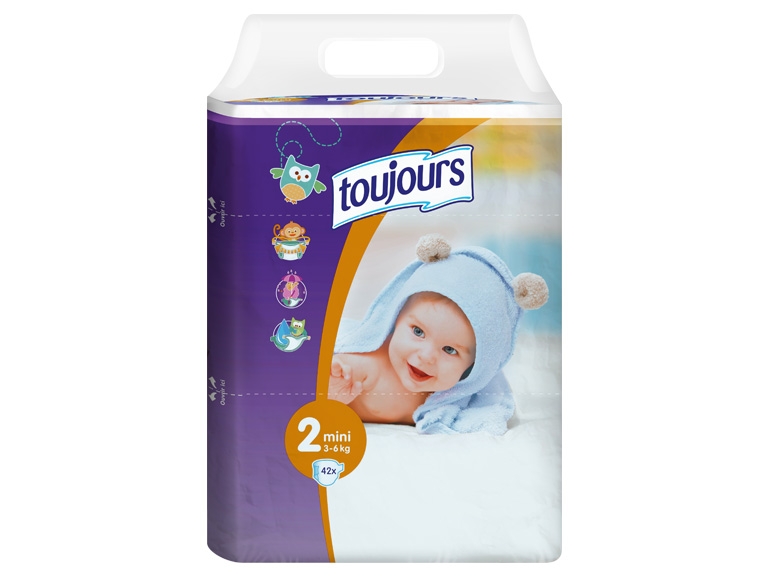 TOUJOURS Höschenwindeln Mini