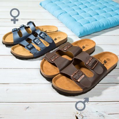 Sandales en cuir