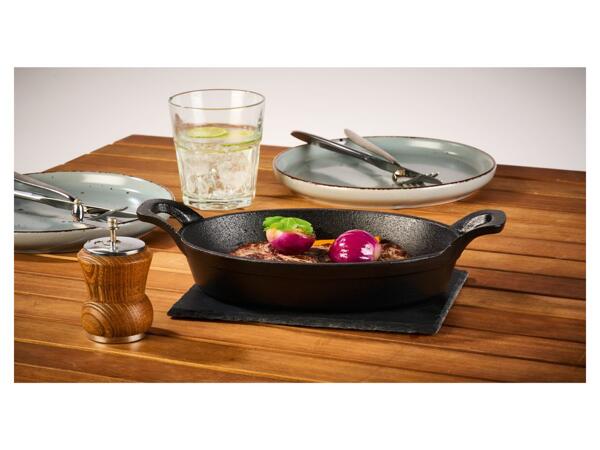 Barbecue Pan or Plate with Serving Platter