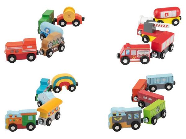 Dřevěný vláček