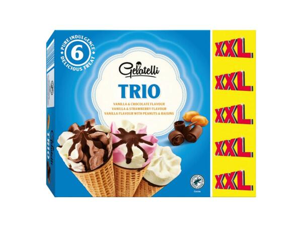 XXL Trio Ice Cream Cones