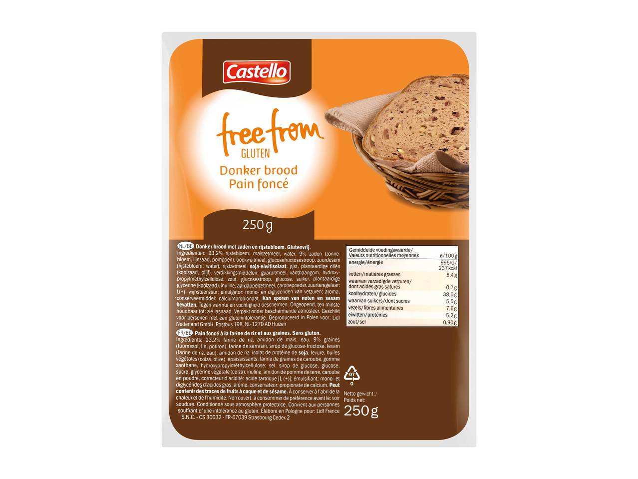 Glutenvrij brood