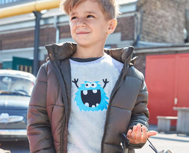 IMPIDIMPI Kleinkinder-Teddyfleece-Pullover