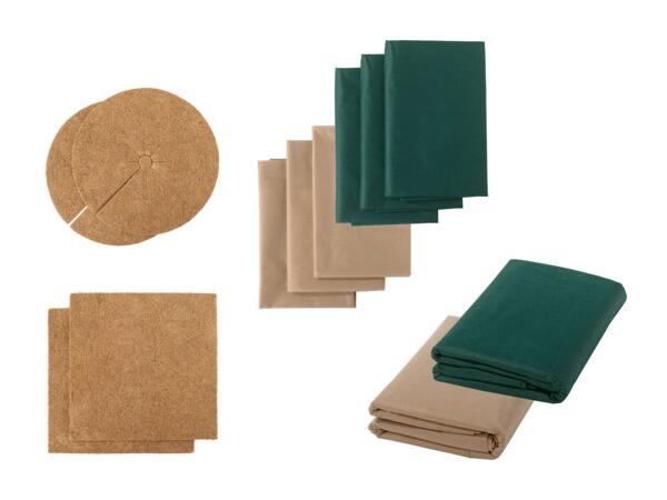 Assortiment de housses/​disques en fibre de coco