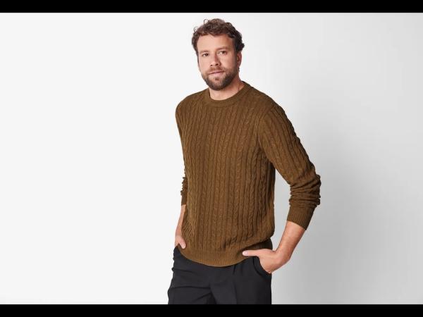 Men's Chunky Knitted Jumper
