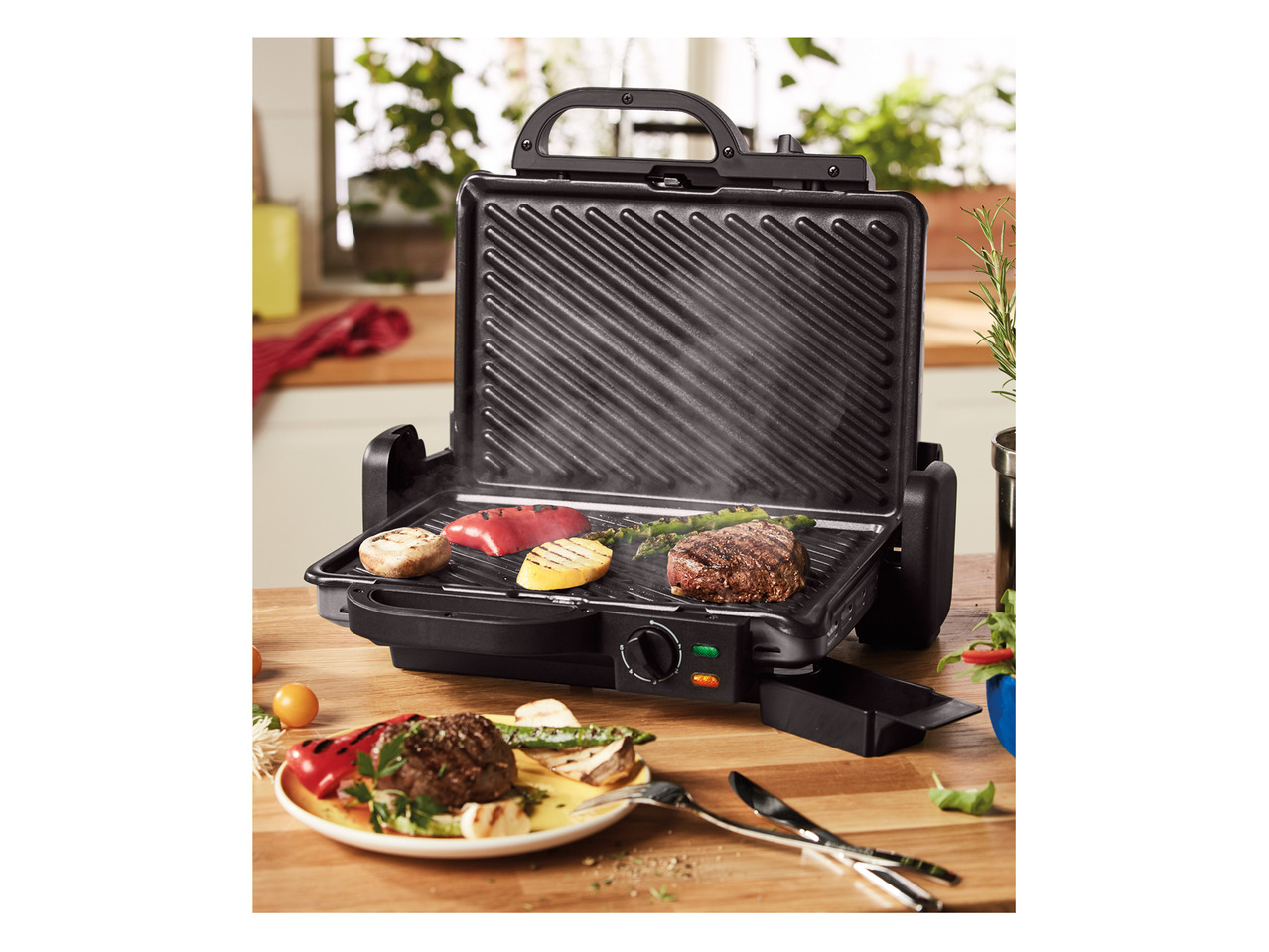 Silvercrest Kitchen Tools Contact Grill1