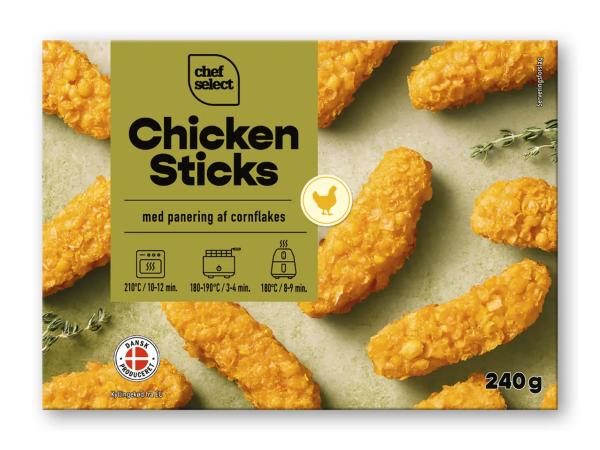 CHEF SELECT Kyllingenuggets, -bites, -sticks eller Popcorn Chicken