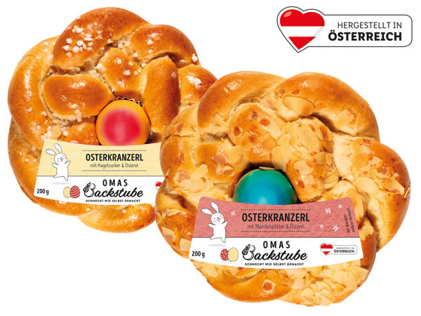 Osterkranzerl mit Ei