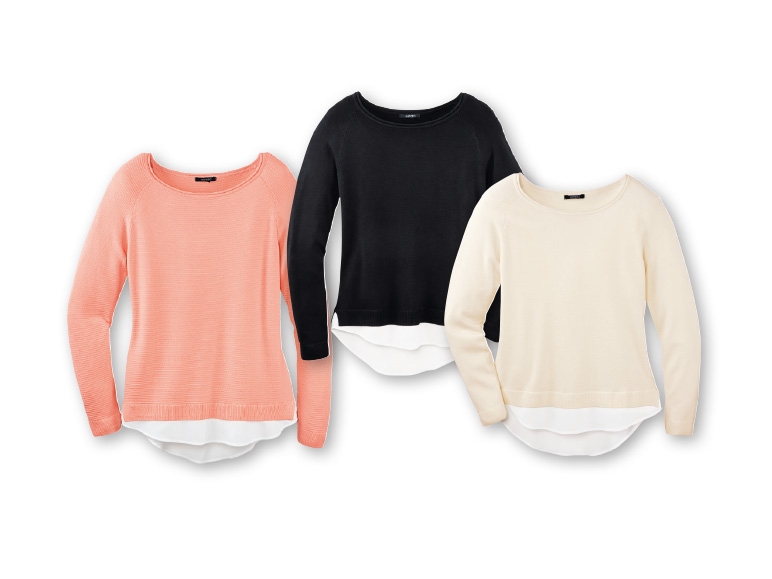 ESMARA Ladies'Fine Knit Jumper