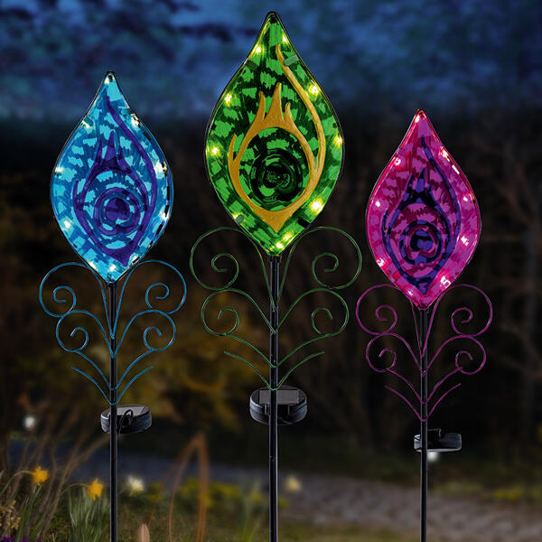 LED-Solar-Pfauenauge
