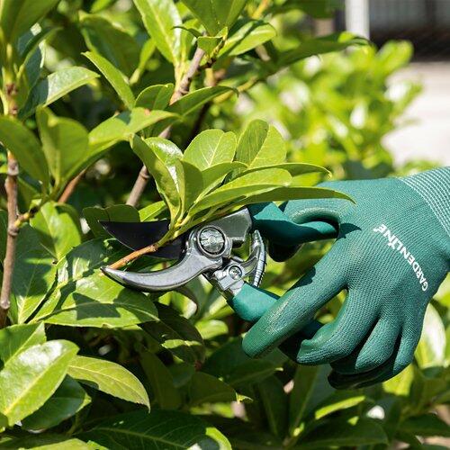 GARDENLINE Hochwertiges Gartenscheren-Set, 3- teilig