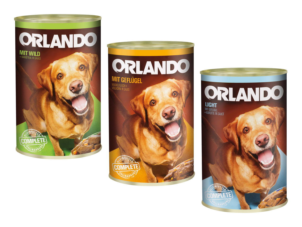 Hundefutter Happen in Sauce