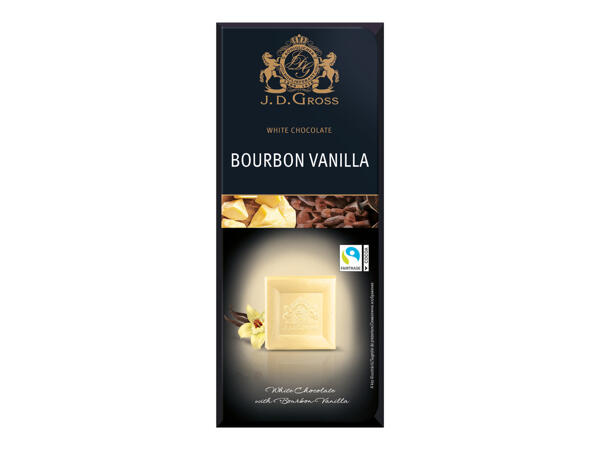 BÍLÁ ČOKOLÁDA BOURBON VANILKA