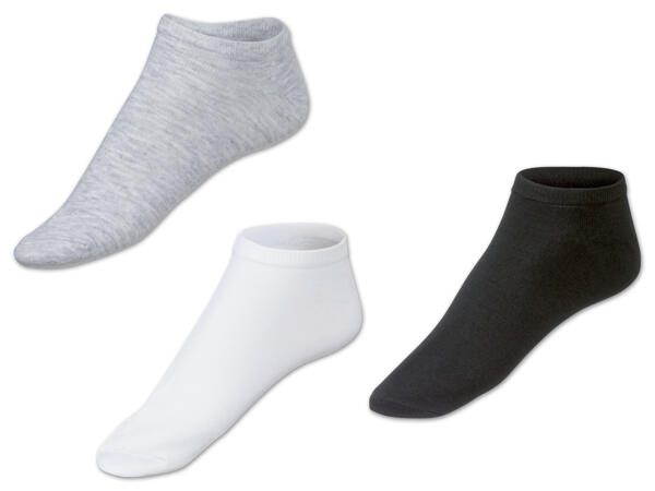 Damen/Herren Sneakersocken, 10 Paar