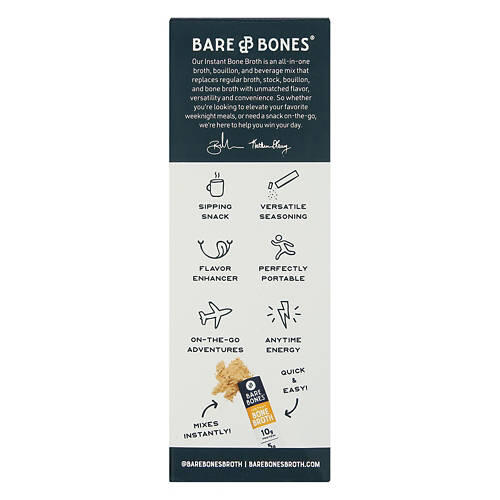 Chicken Flavored Instant Bone Broth Sticks, 4 count