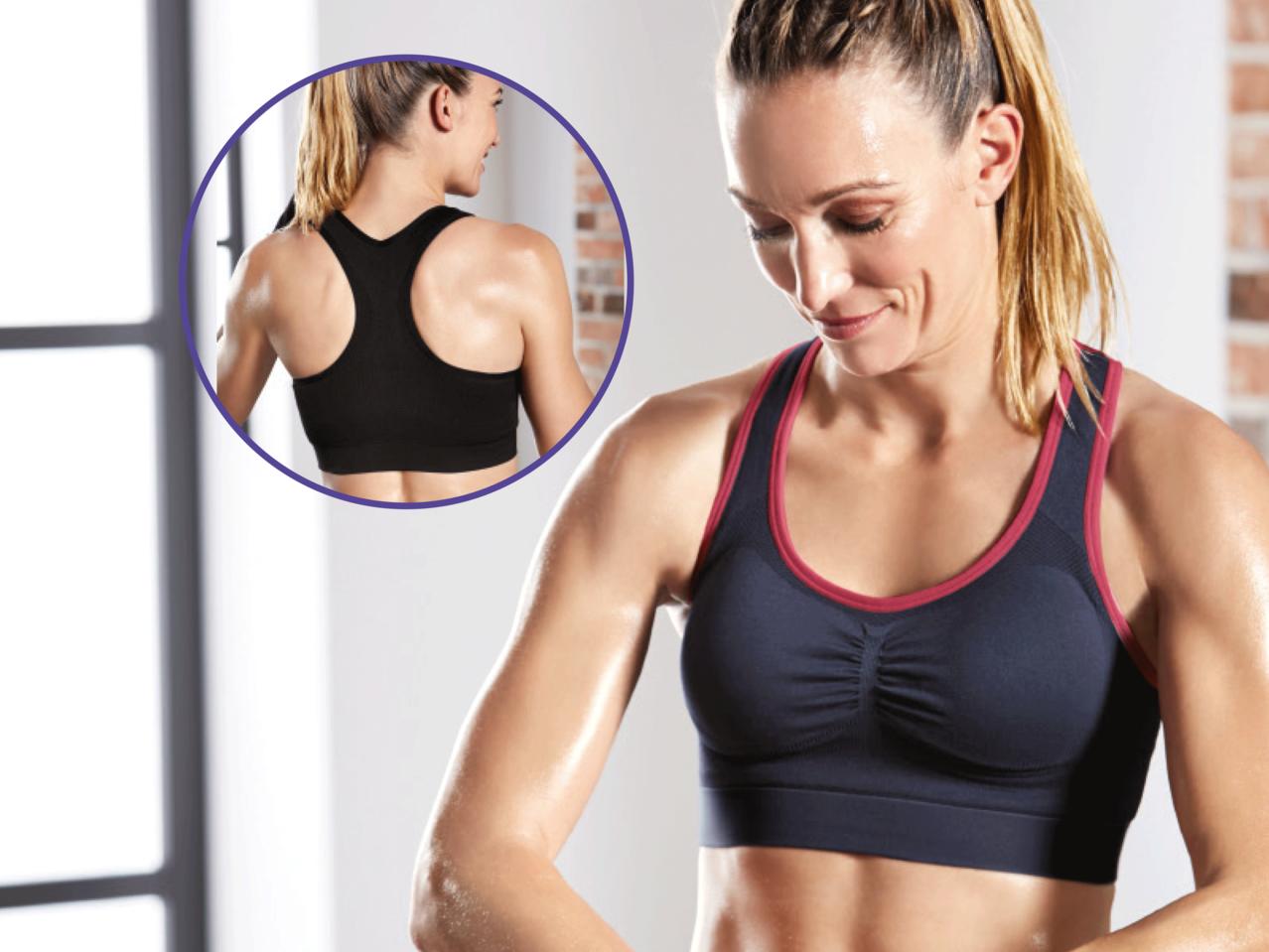 CRIVIT Ladies' Seamless Sports Bra