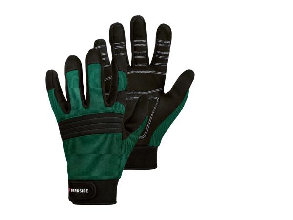 Parkside Work Gloves - Black/Green