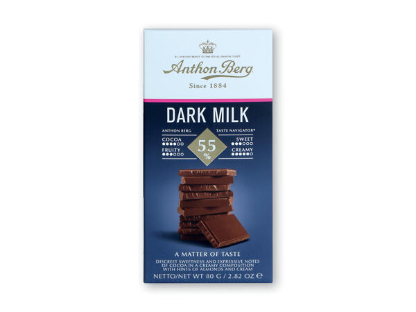 Anthon berg chokoladeplader
