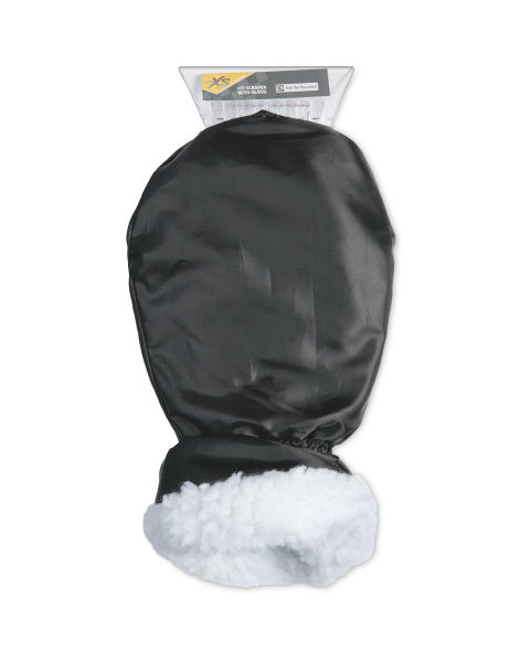 Auto XS Ice Scraper with Glove