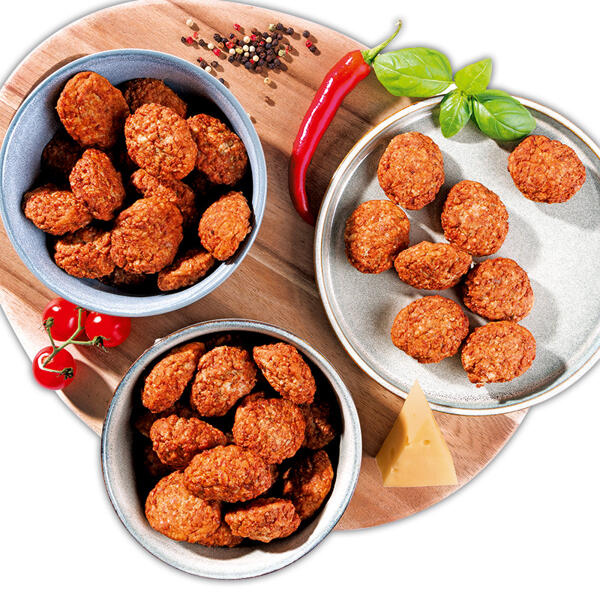 Mini Frikadellen mit Füllung