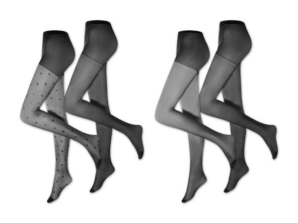 Damen Feinstrumpfhose, 2 Stück