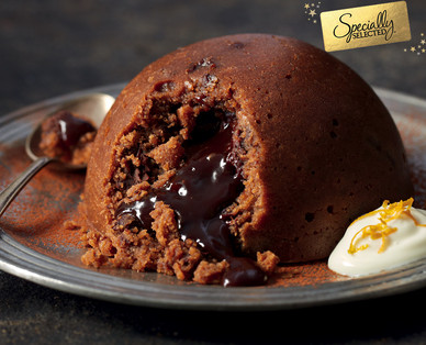 Specially Selected Belgian Chocolate Melt in the Middle Pudding