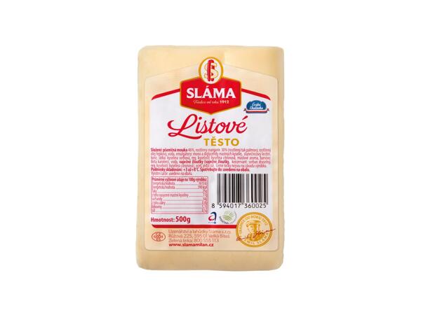 LISTOVÉ TĚSTO
