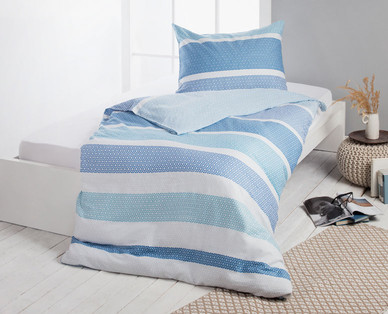 MY LIVING STYLE Mako-Satin-Spannleintuch