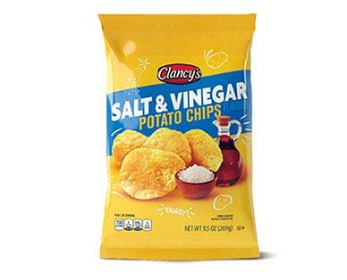 Clancy's 
 Salt & Vinegar Potato Chips