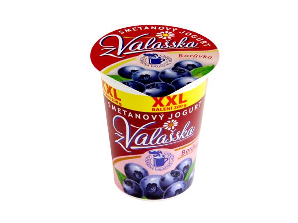 MLÉKÁRNA VALAŠSKÉ MEZIŘÍČÍ Smetanový jogurt z Valašska