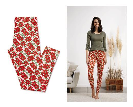 Serra 
 Ladies' Printed Super Soft Leggings