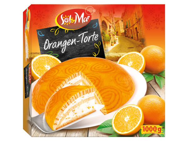 Orangen-Torte Valencia