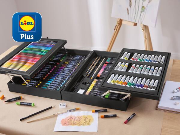 Coffret à dessin, 174 pièces