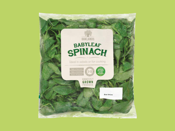 Oaklands Babyleaf Spinach