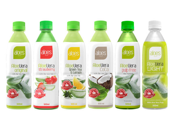 Aloes Aloe vera dryck