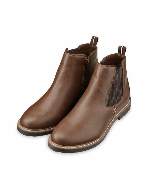 Avenue Men's Brown Chelsea Boots