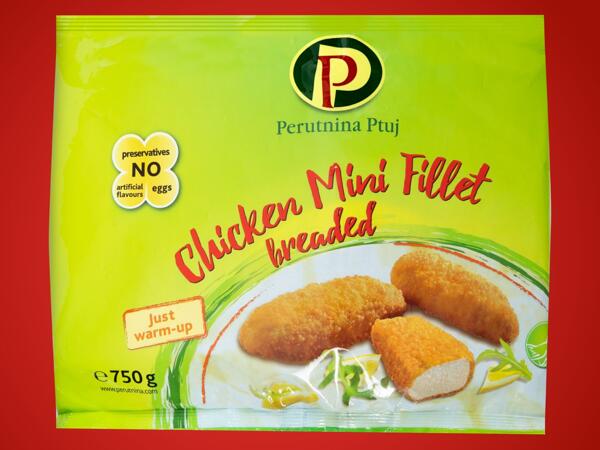 Hendlbrust Innenfilet paniert