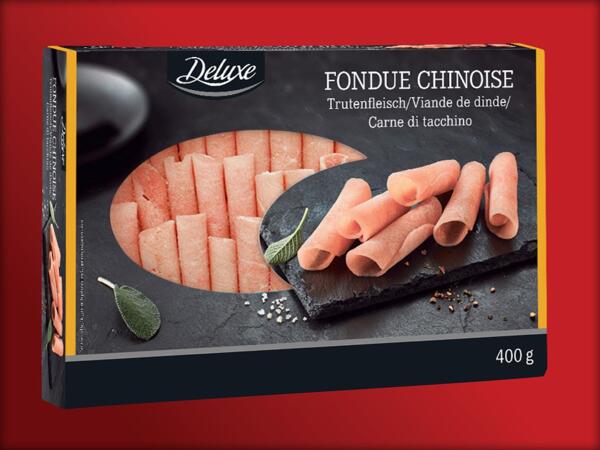 Carne di tacchino per fondue chinoise