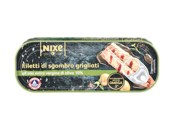 Grilled Mackerel Fillets