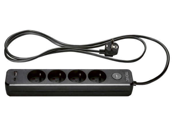 TRONIC(R) Zásuvková lišta s USB