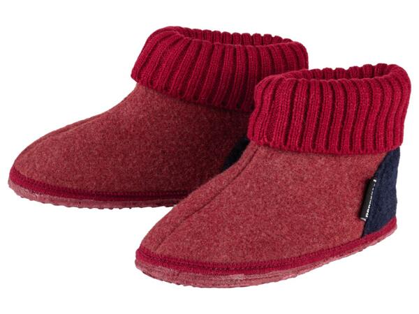 Kids' Felt Slippers
