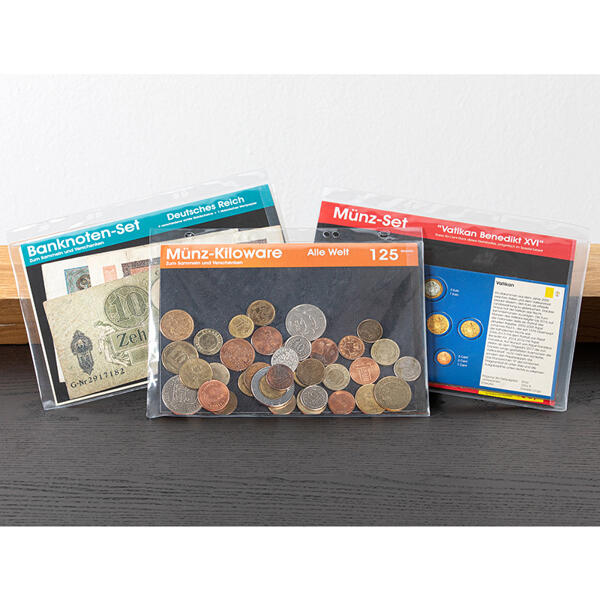 Münzen und Banknoten