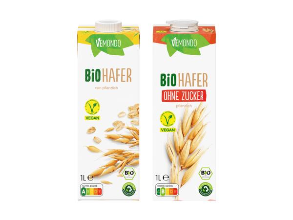 Pflanzlicher Bio-Haferdrink