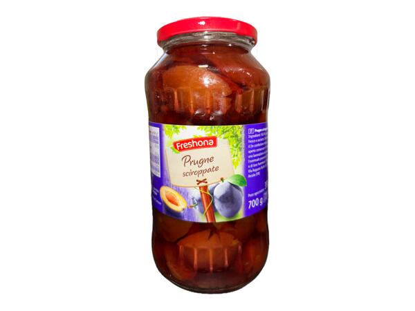 Plums in Syrup