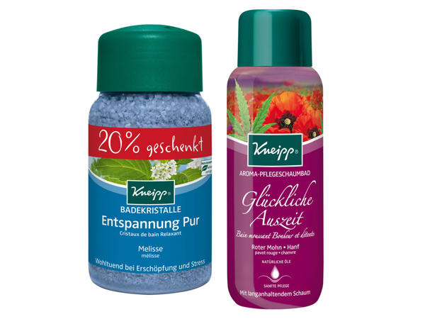 KNEIPP Badekristalle oder Pflegeschaumbad