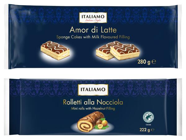 Rolletti alla Nocciola oder Amor di Latte